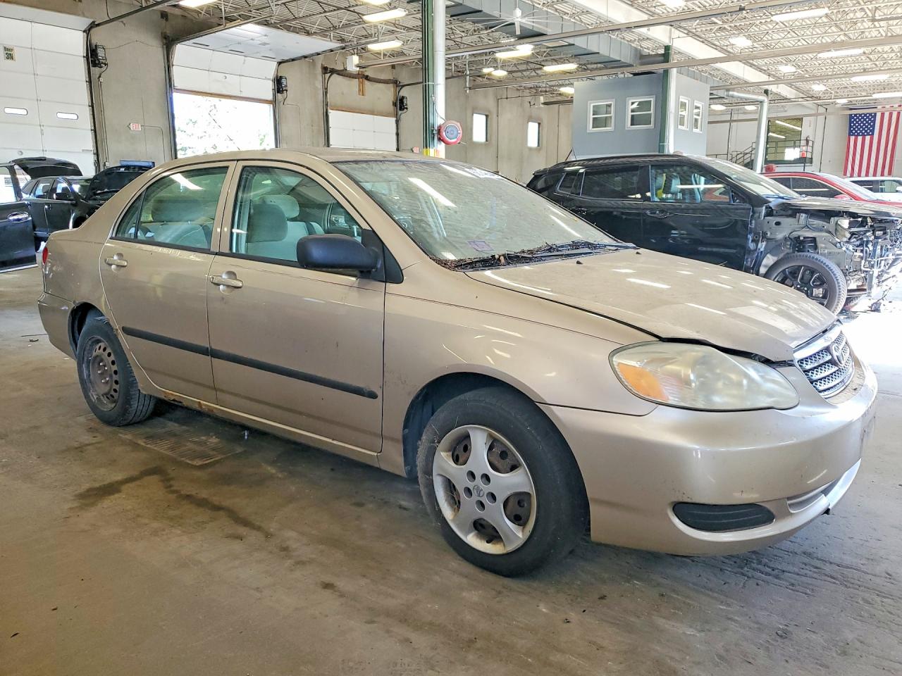 2005 Toyota Corolla Ce Tan vin: 2T1BR32EX5C480585