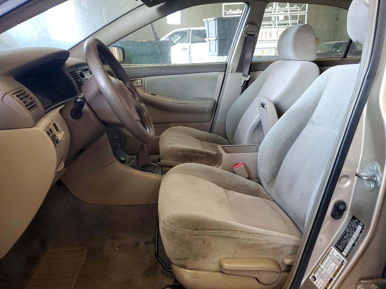 2005 Toyota Corolla Ce Tan vin: 2T1BR32EX5C480585