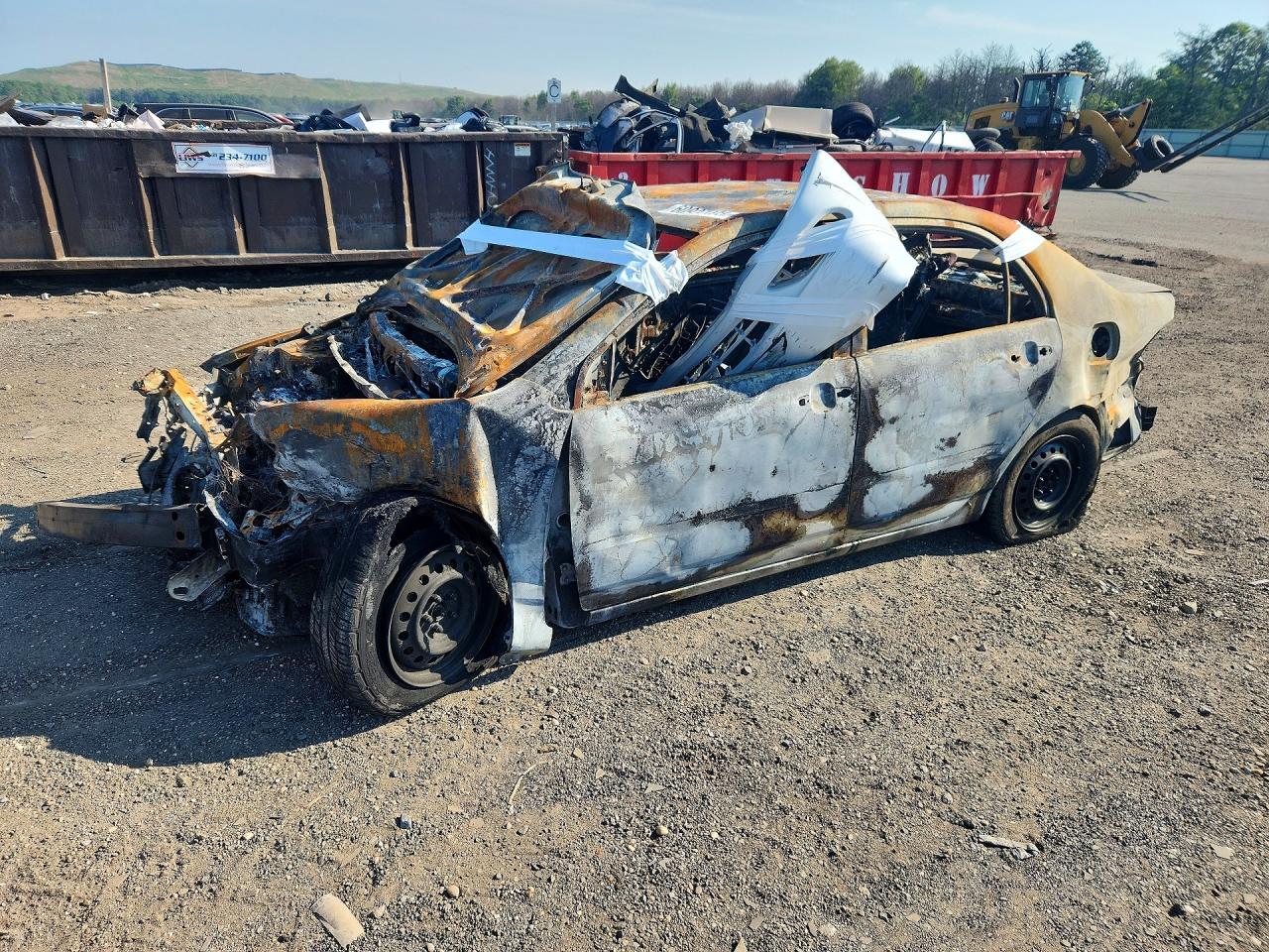 2005 Toyota Corolla Le Burn vin: 2T1BR32EX5C504772