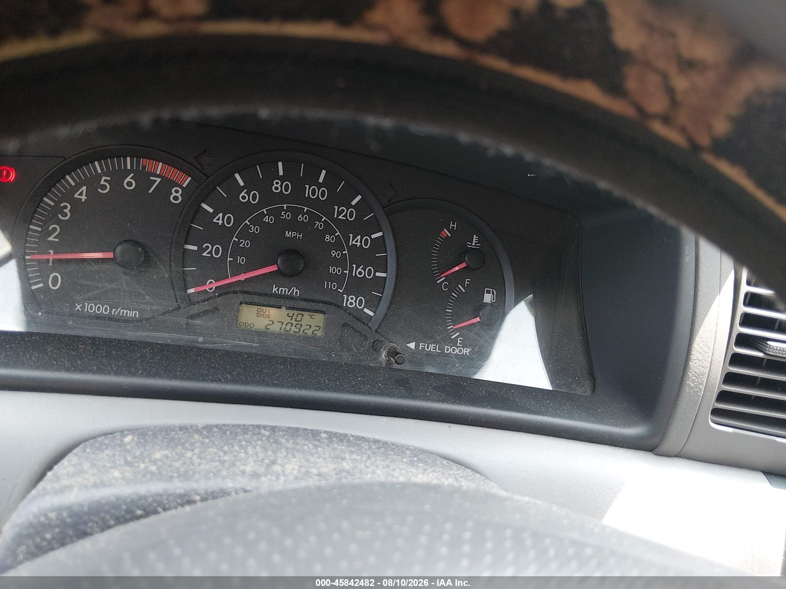 2005 Toyota Corolla Ce/le/s Silver vin: 2T1BR32EX5C857139