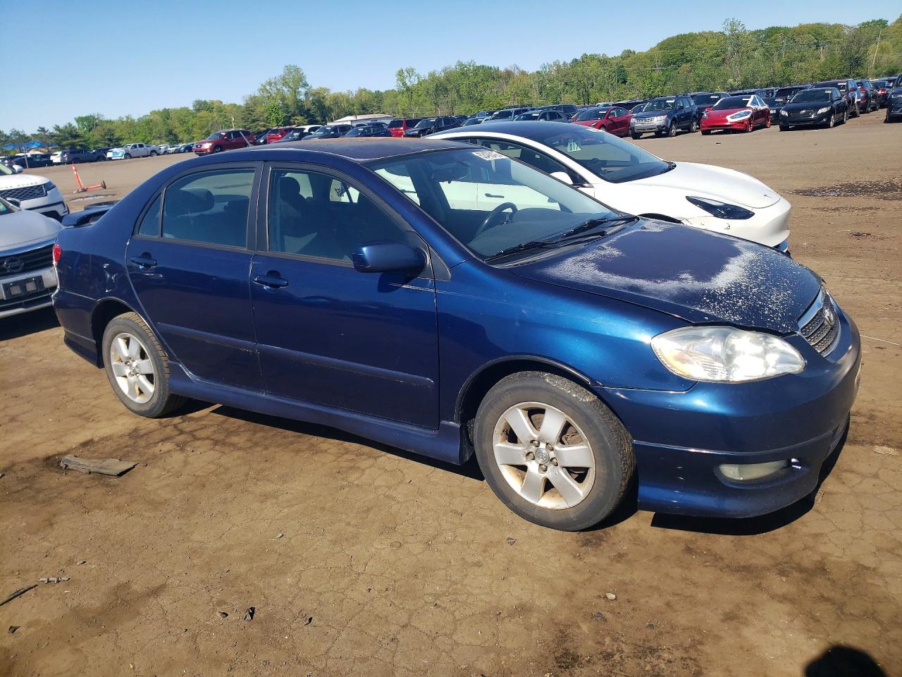 2006 Toyota Corolla Blue vin: 2T1BR32EX6C564035