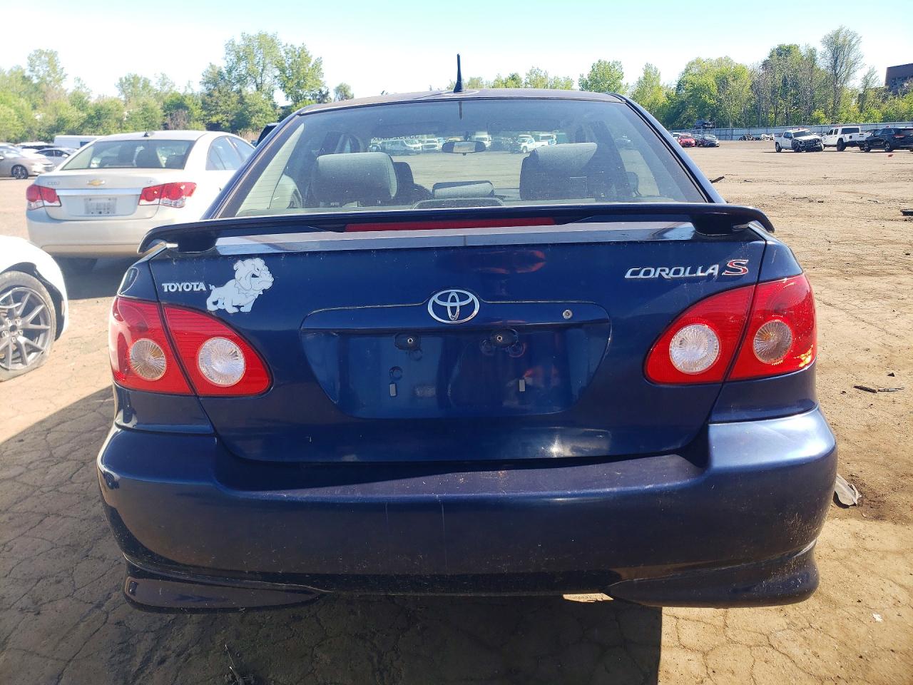 2006 Toyota Corolla Blue vin: 2T1BR32EX6C564035