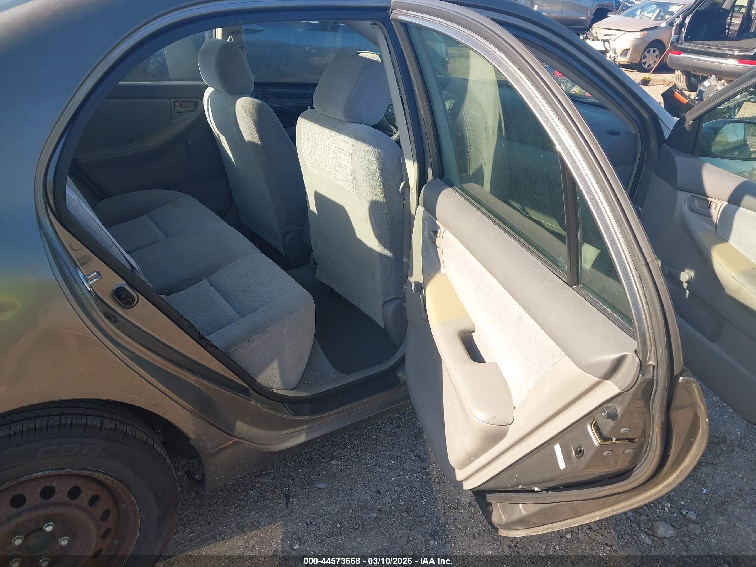 2006 Toyota Corolla Ce Gray vin: 2T1BR32EX6C610267