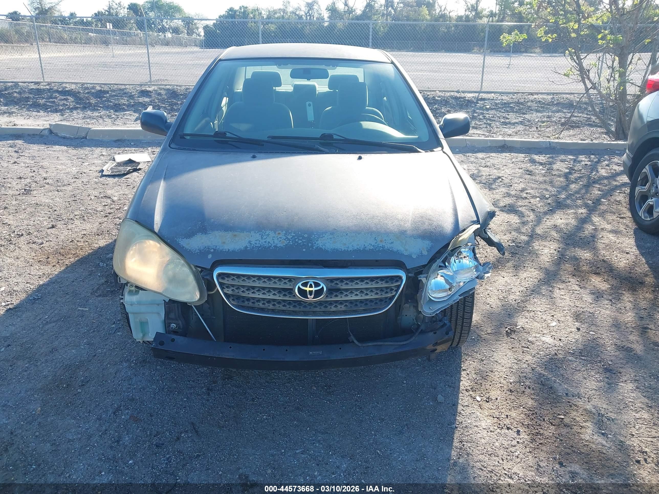 2006 Toyota Corolla Ce Gray vin: 2T1BR32EX6C610267