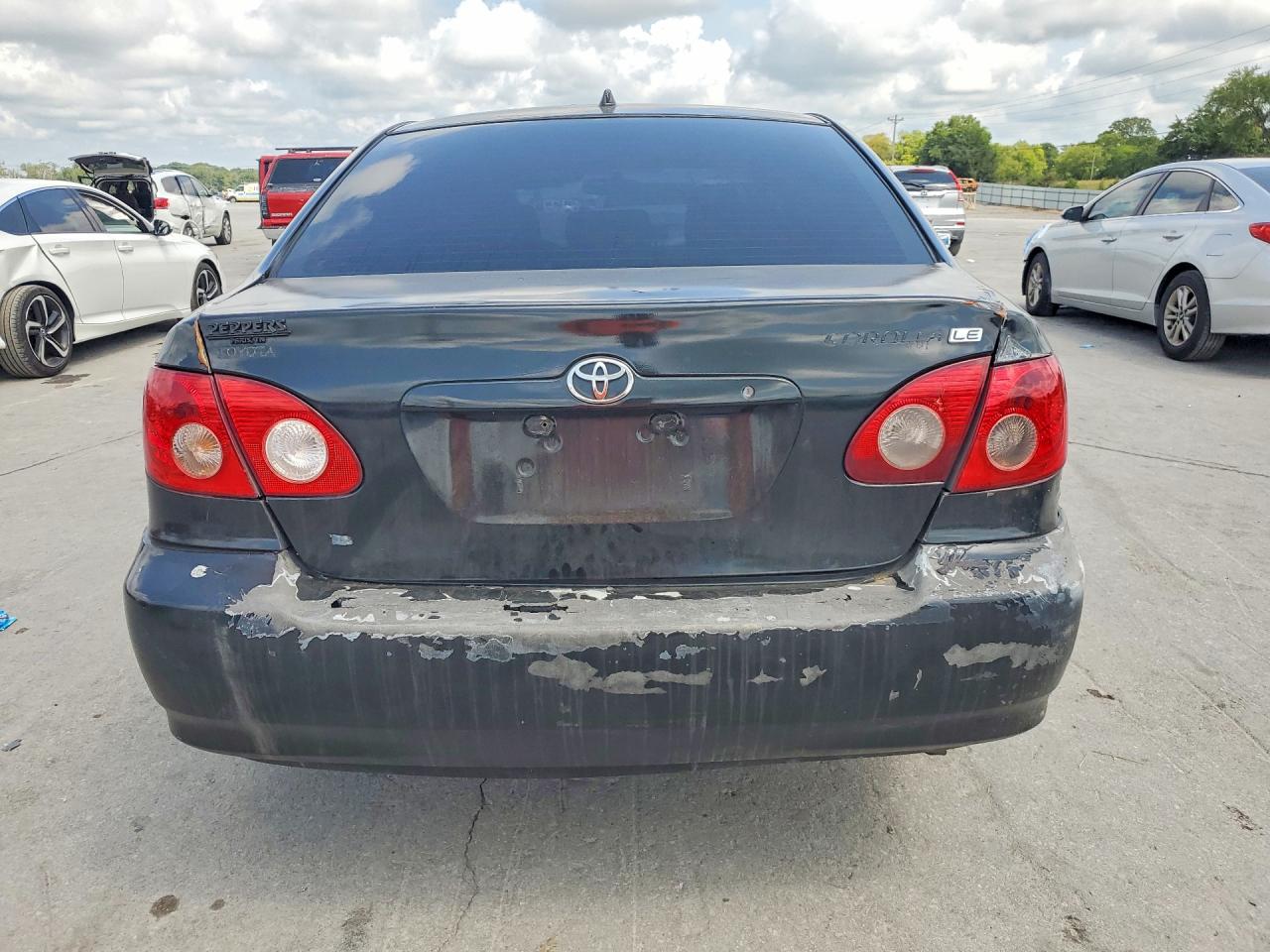 2006 Toyota Corolla Le Black vin: 2T1BR32EX6C613976