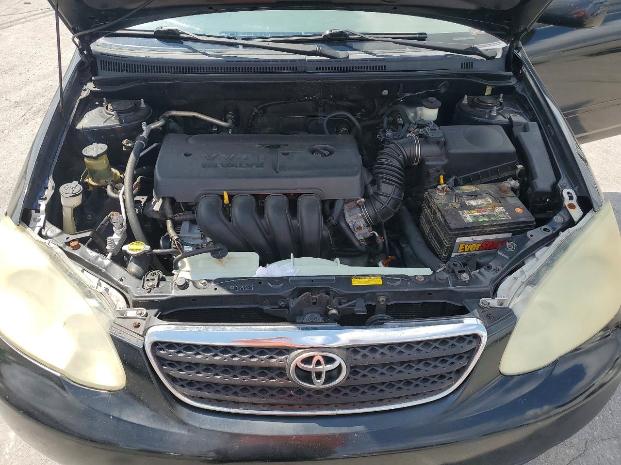 2006 Toyota Corolla Le Black vin: 2T1BR32EX6C613976