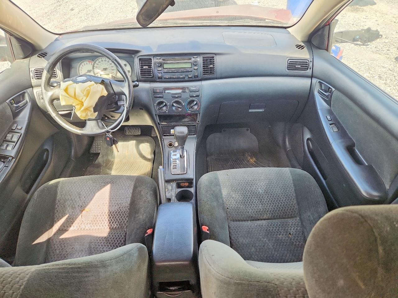 2006 Toyota Corolla S Burgundy vin: 2T1BR32EX6C643429