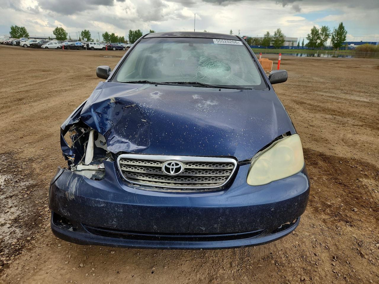 2006 Toyota Corolla Ce Blue vin: 2T1BR32EX6C665723