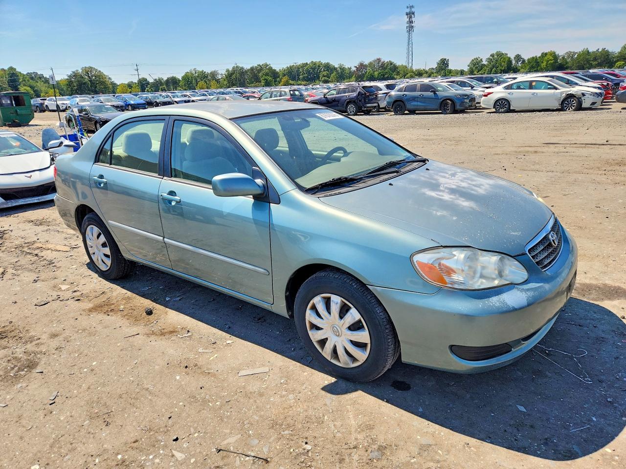 2006 Toyota Corolla Le Зеленый vin: 2T1BR32EX6C666936