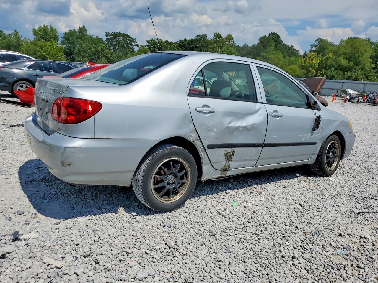 2006 Toyota Corolla Ce Silver vin: 2T1BR32EX6C687737