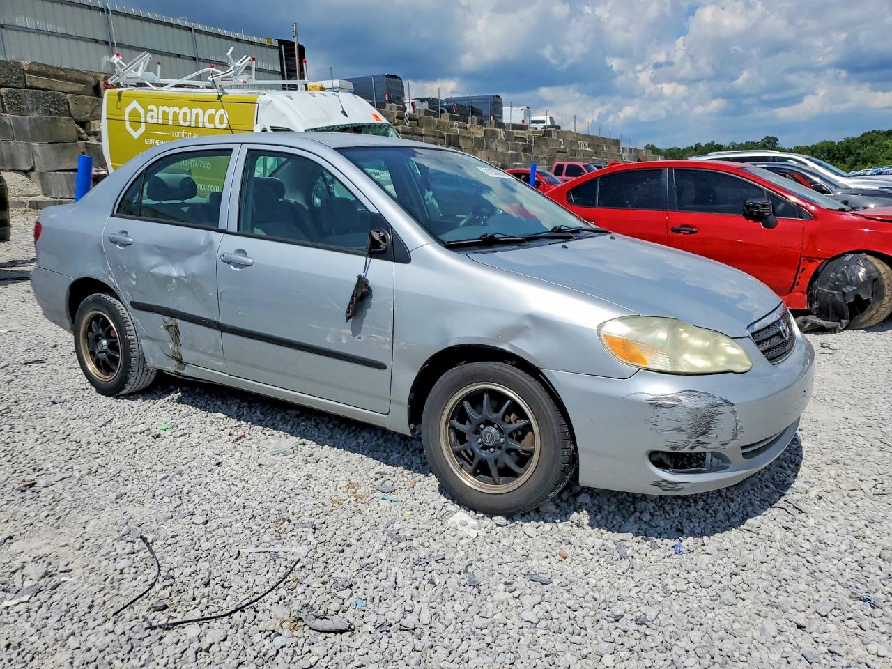 2006 Toyota Corolla Ce Silver vin: 2T1BR32EX6C687737