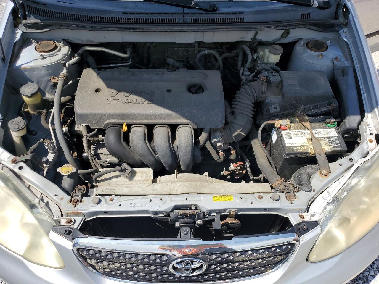 2006 Toyota Corolla Ce Silver vin: 2T1BR32EX6C687737