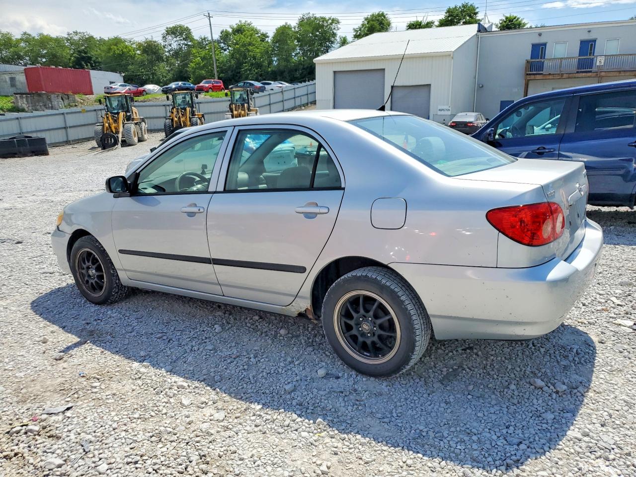 2006 Toyota Corolla Ce Silver vin: 2T1BR32EX6C687737