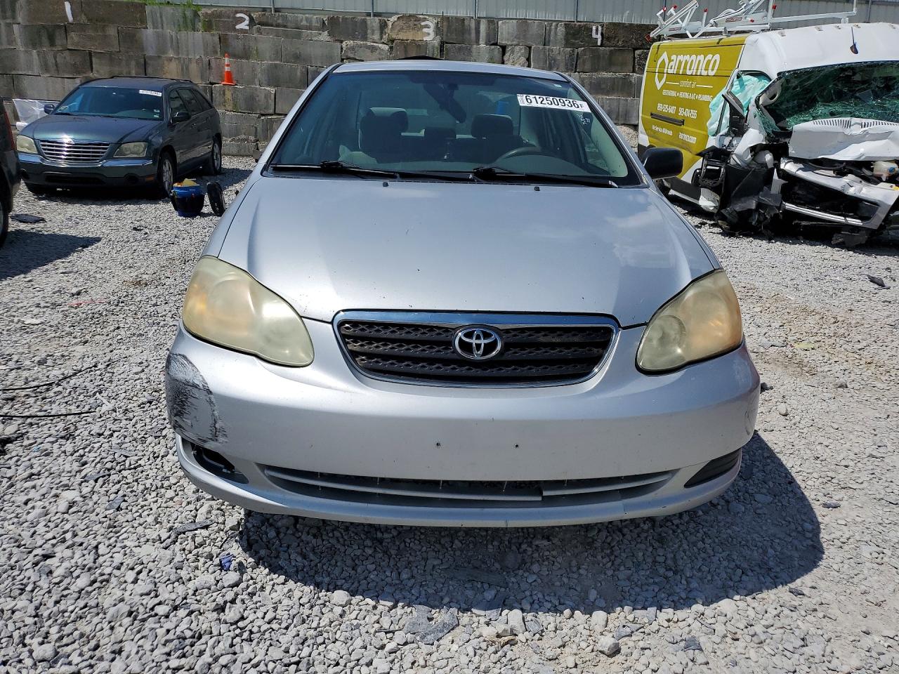 2006 Toyota Corolla Ce Silver vin: 2T1BR32EX6C687737