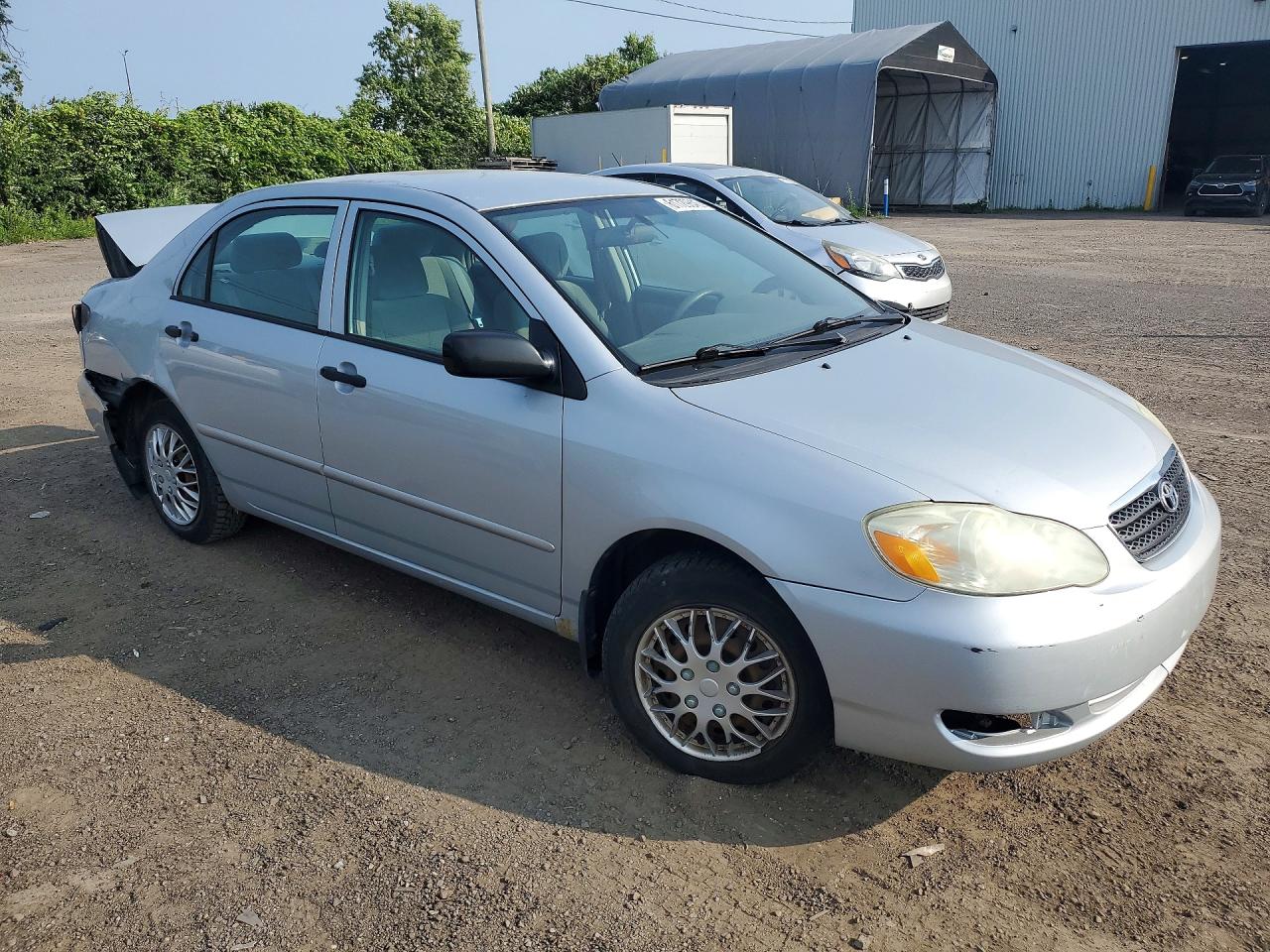 2007 Toyota Corolla Ce Silver vin: 2T1BR32EX7C728823