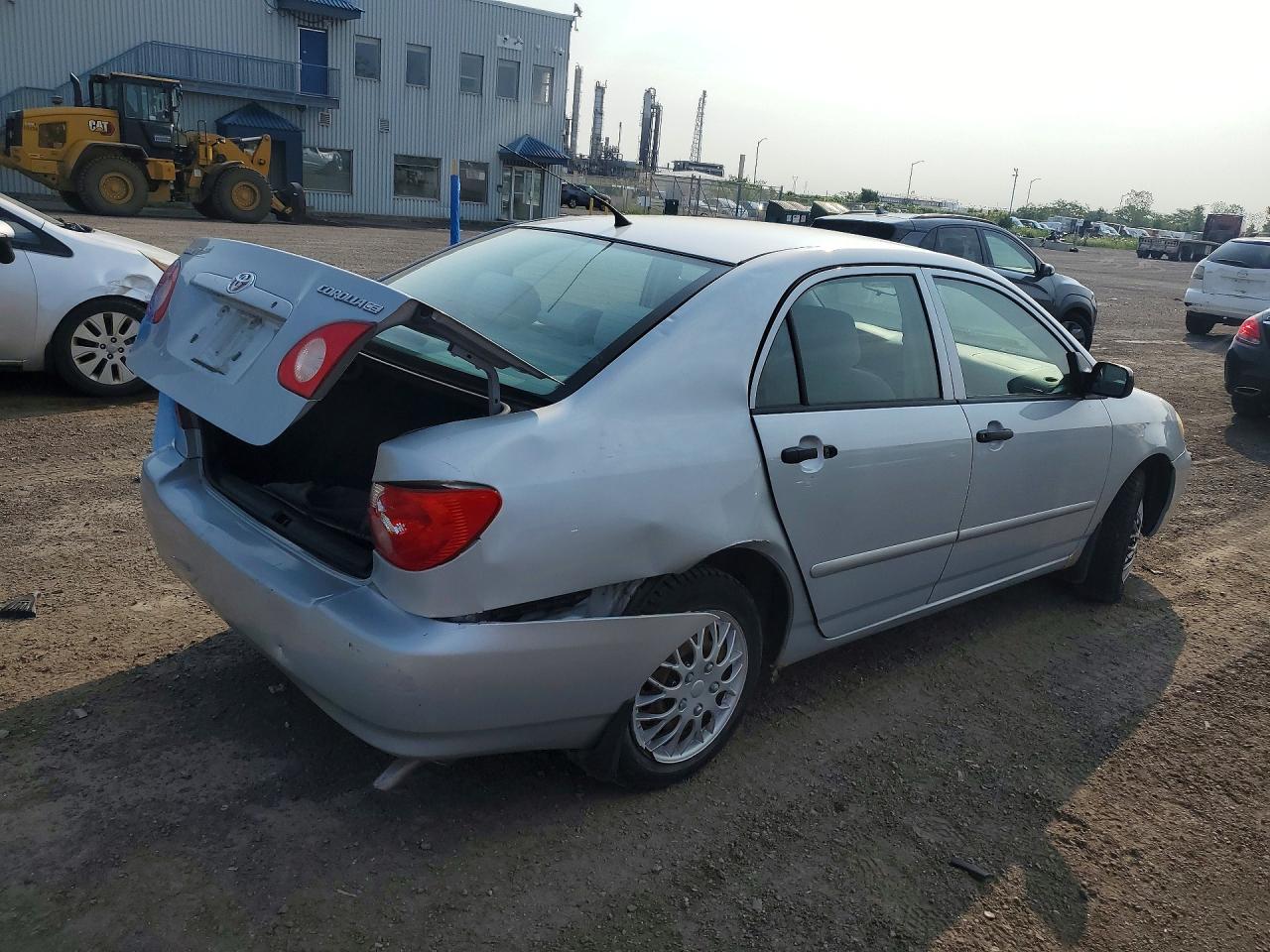 2007 Toyota Corolla Ce Silver vin: 2T1BR32EX7C728823