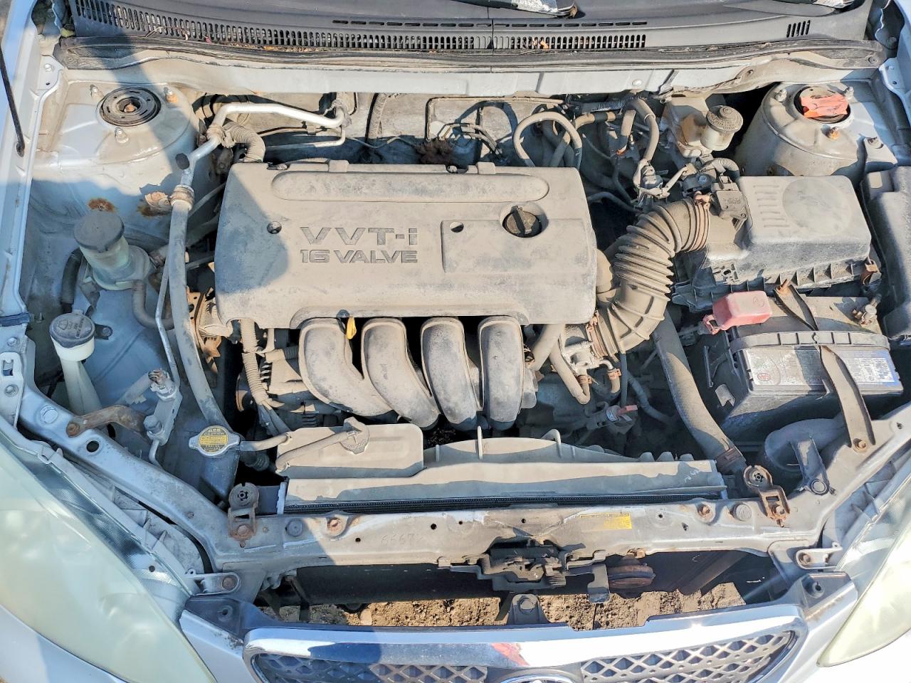 2007 Toyota Corolla Ce Silver vin: 2T1BR32EX7C728823