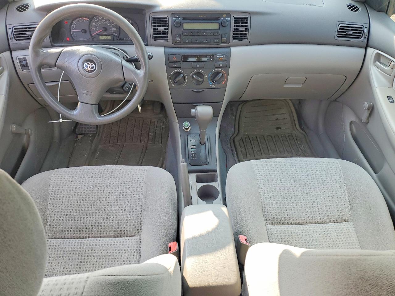 2007 Toyota Corolla Ce Silver vin: 2T1BR32EX7C728823