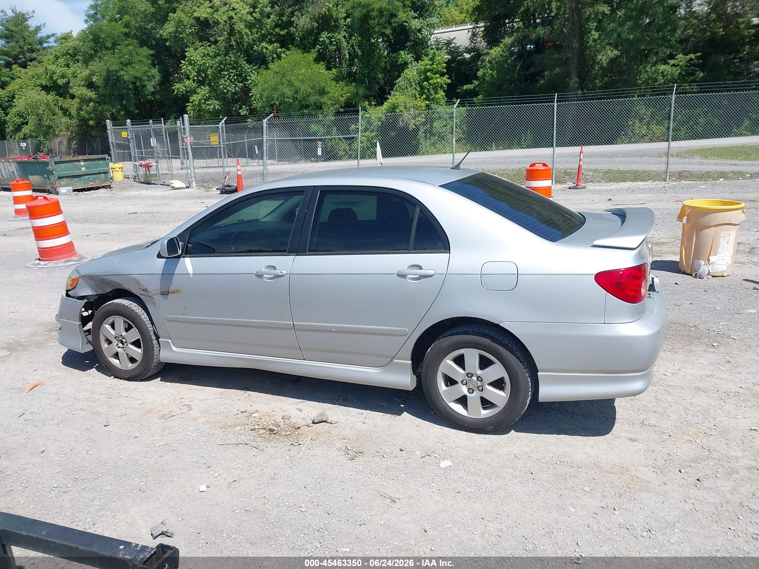 2007 Toyota Corolla S Blue vin: 2T1BR32EX7C748313