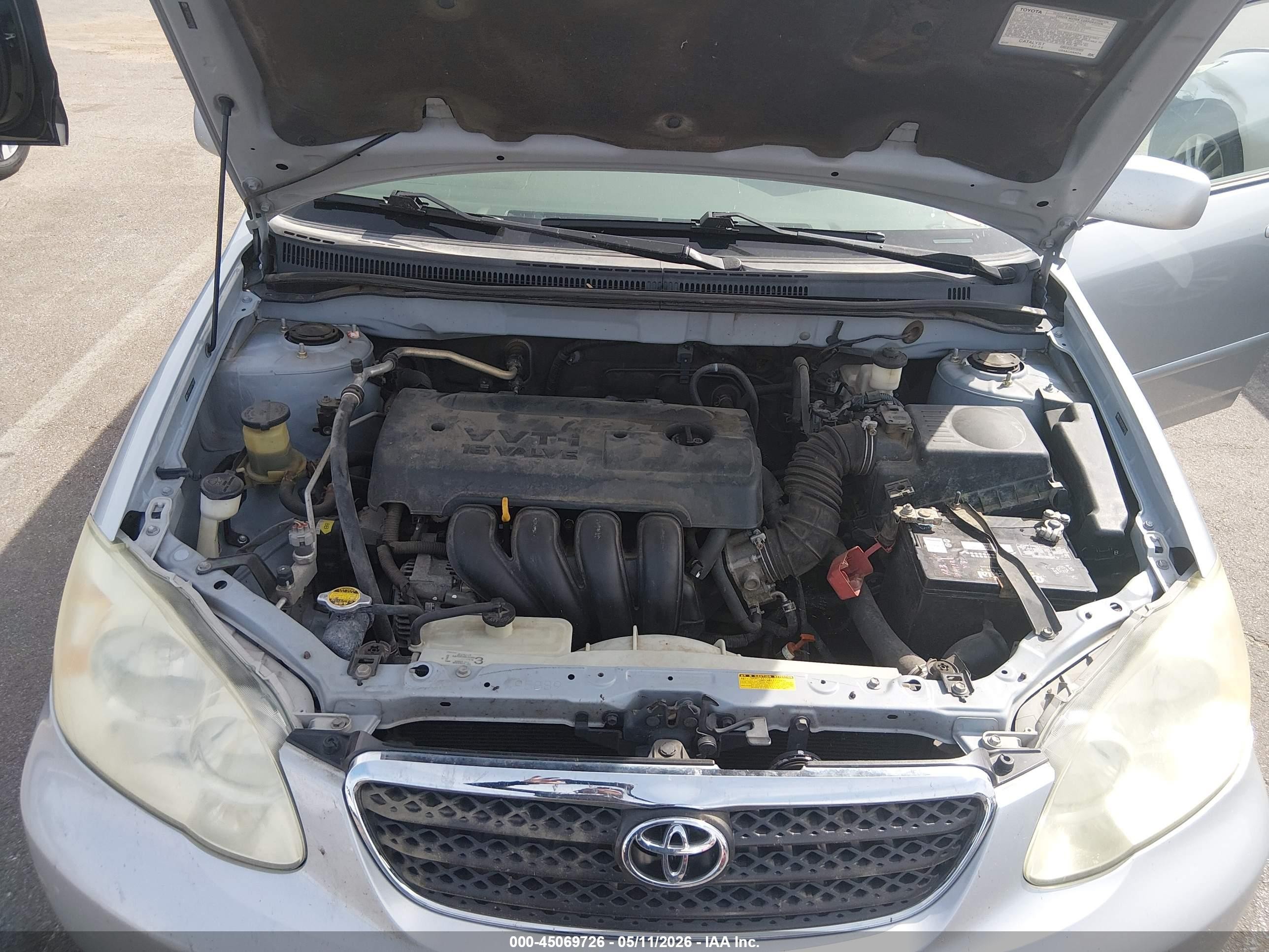 2007 Toyota Corolla Le Silver vin: 2T1BR32EX7C749381