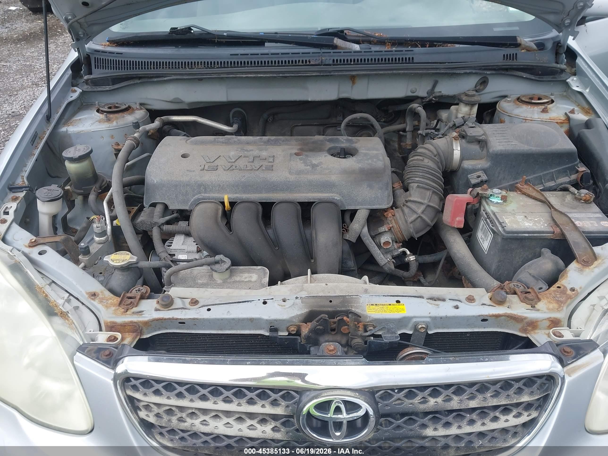 2007 Toyota Corolla Le Silver vin: 2T1BR32EX7C785944