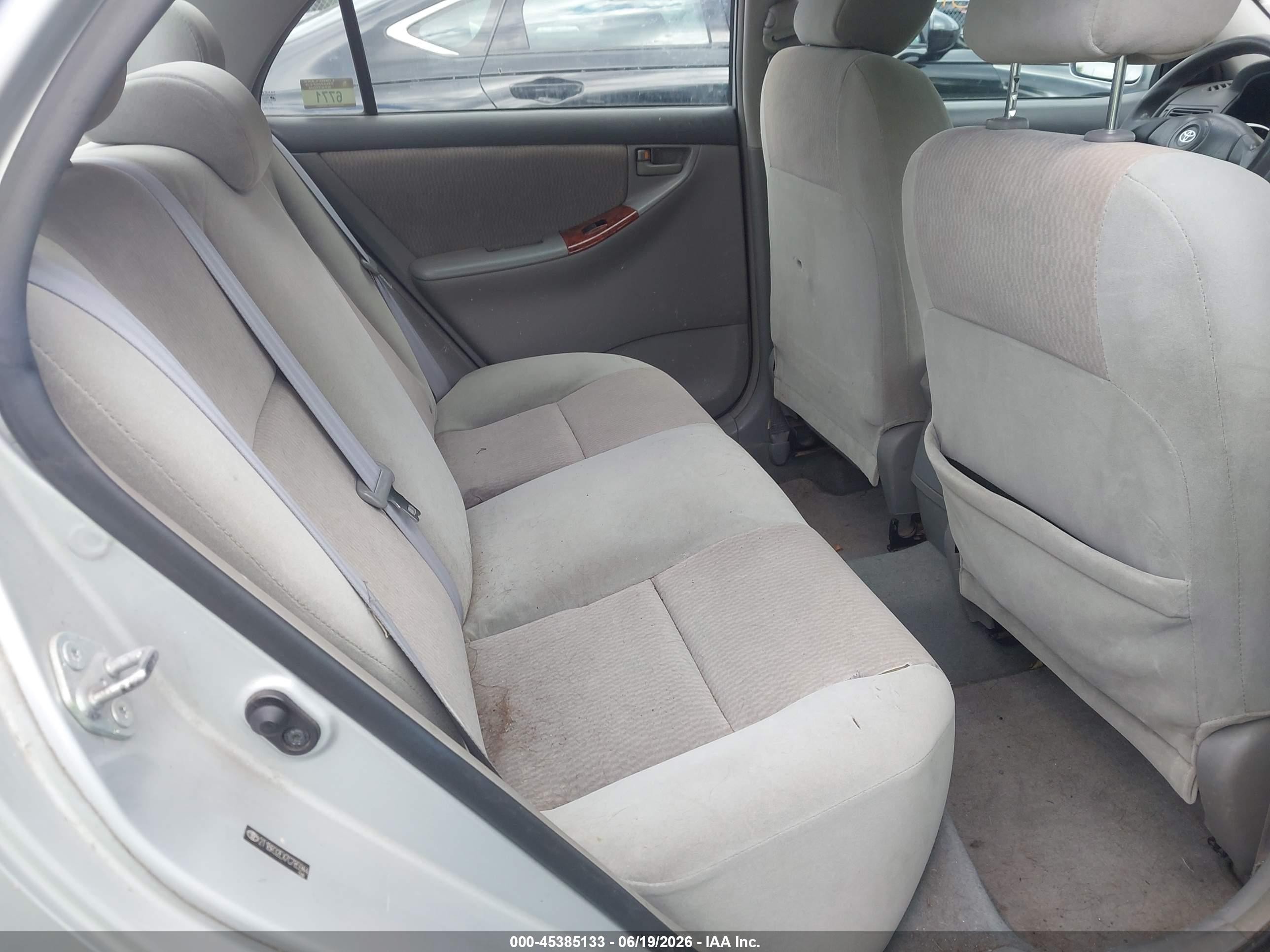 2007 Toyota Corolla Le Silver vin: 2T1BR32EX7C785944