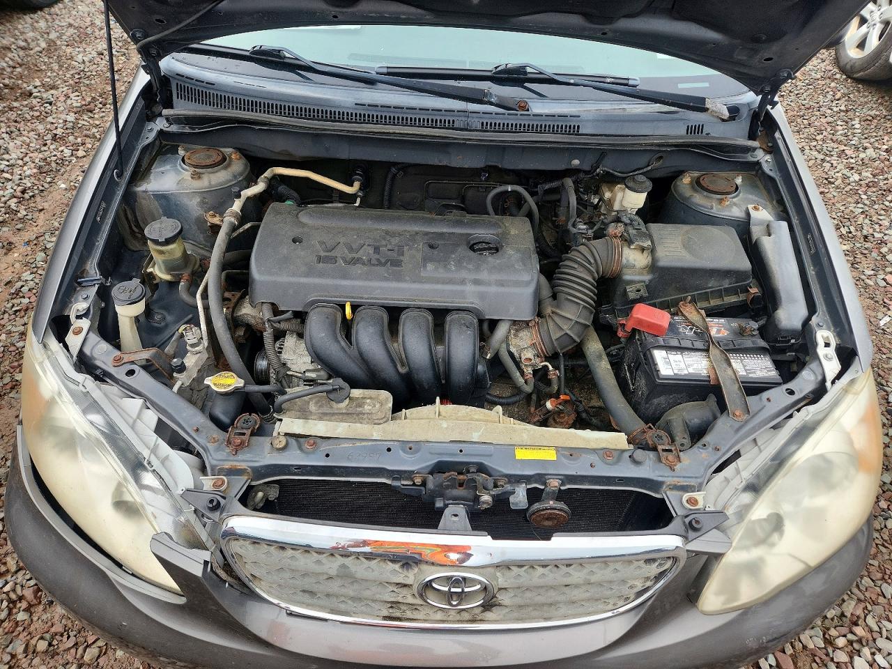 2007 Toyota Corolla Ce Gray vin: 2T1BR32EX7C795955