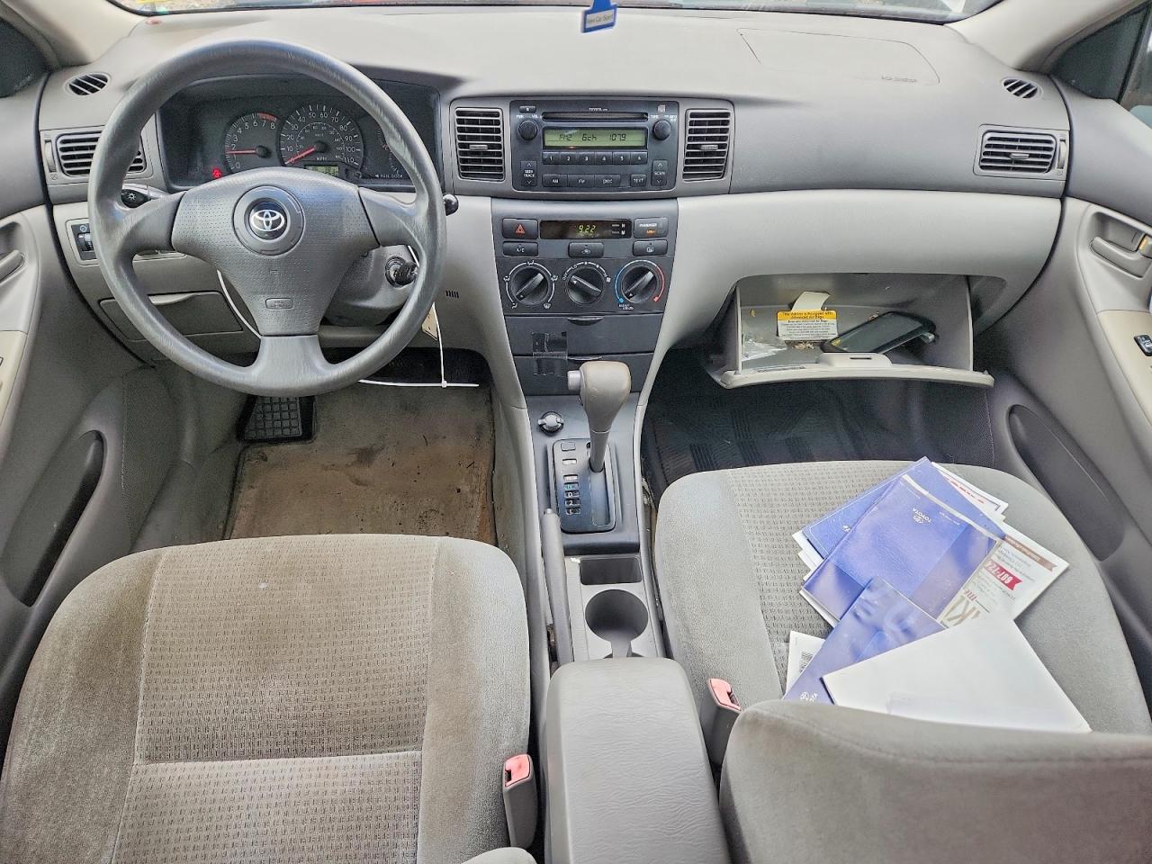 2007 Toyota Corolla Ce Gray vin: 2T1BR32EX7C795955