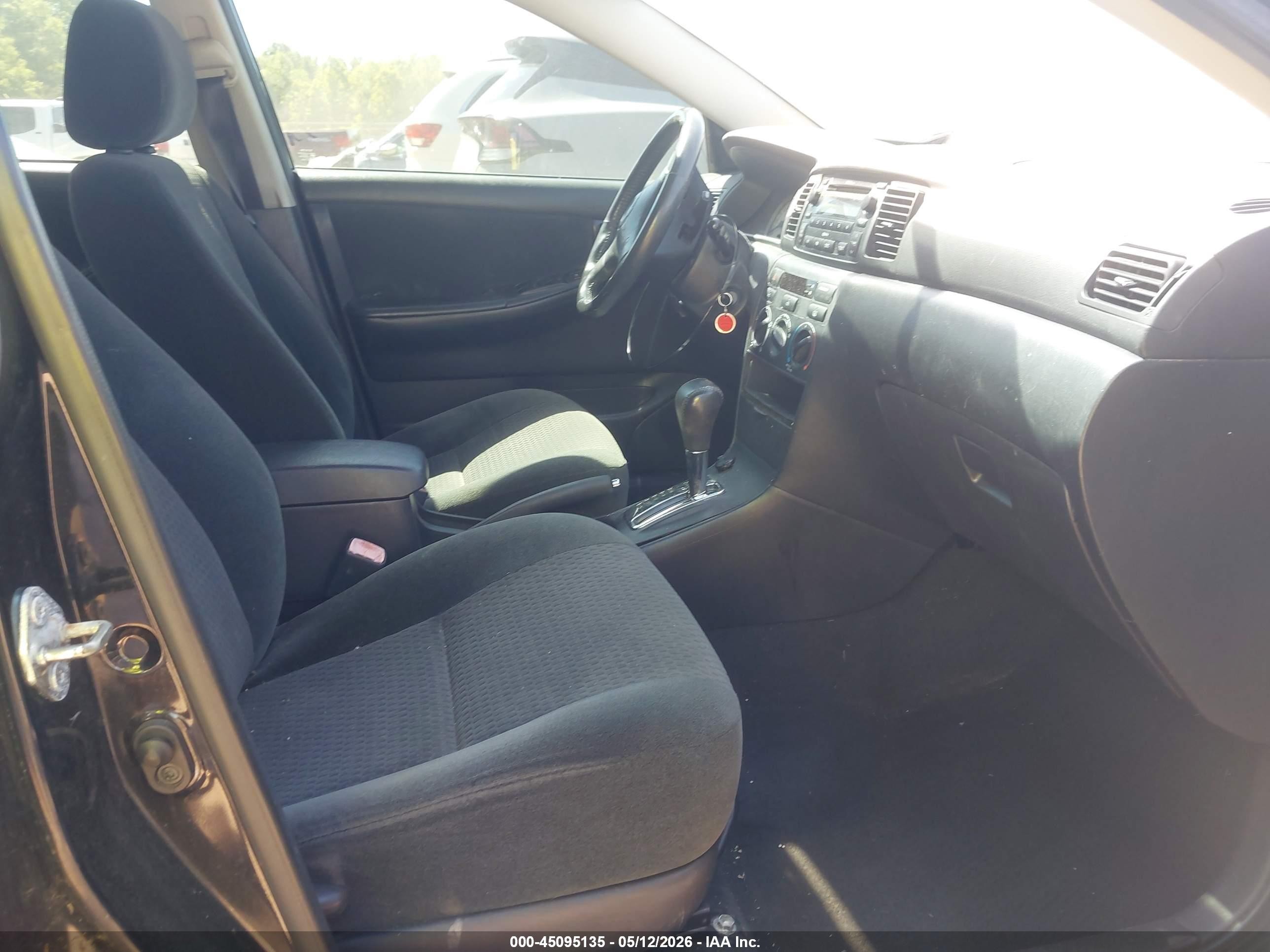 2007 Toyota Corolla S Black vin: 2T1BR32EX7C798287