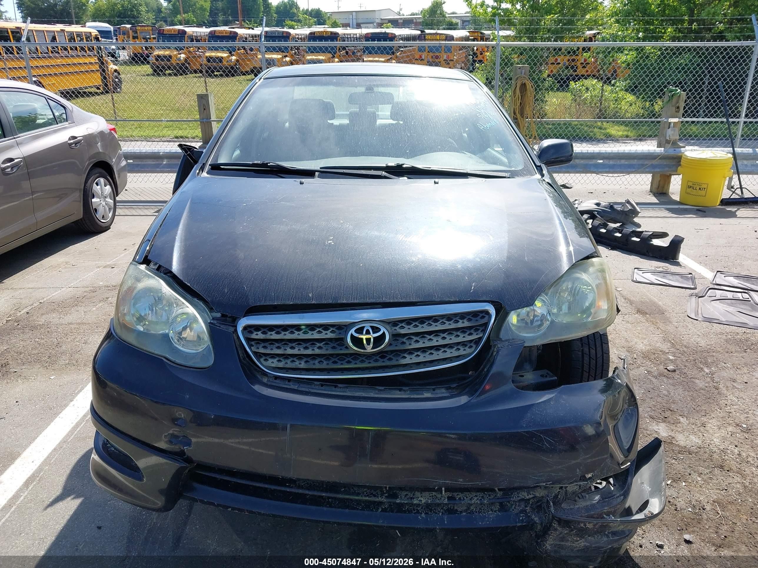 2007 Toyota Corolla S Black vin: 2T1BR32EX7C803987