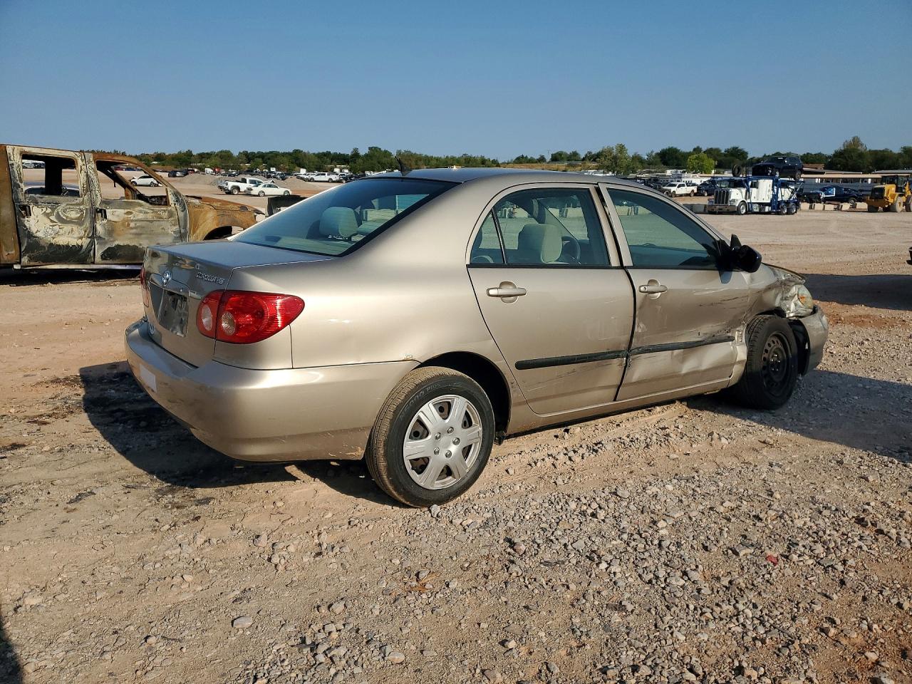 2007 Toyota Corolla Ce Tan vin: 2T1BR32EX7C810471