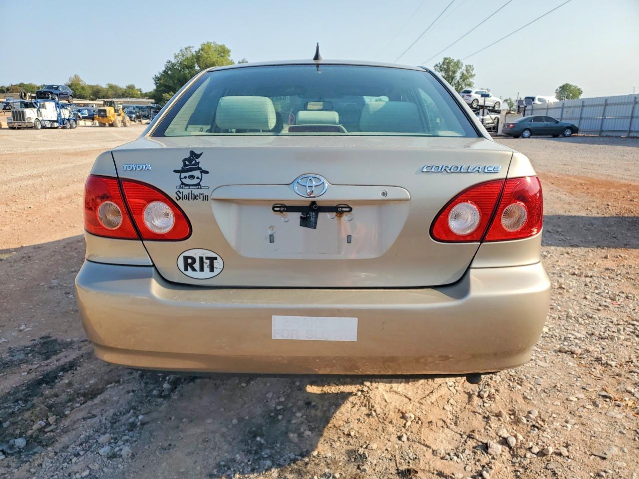 2007 Toyota Corolla Ce Tan vin: 2T1BR32EX7C810471