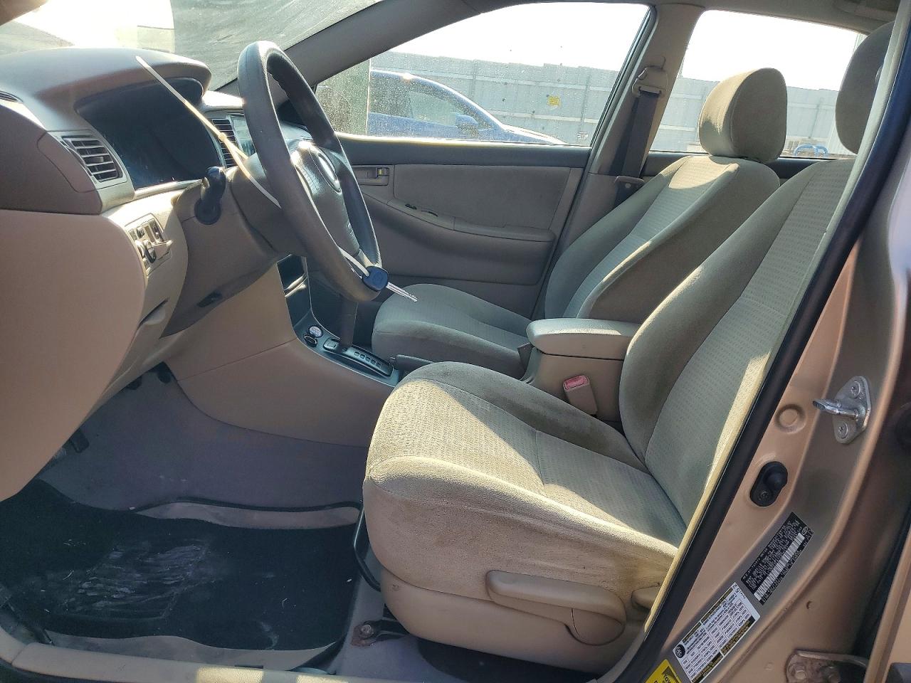 2007 Toyota Corolla Ce Tan vin: 2T1BR32EX7C810471