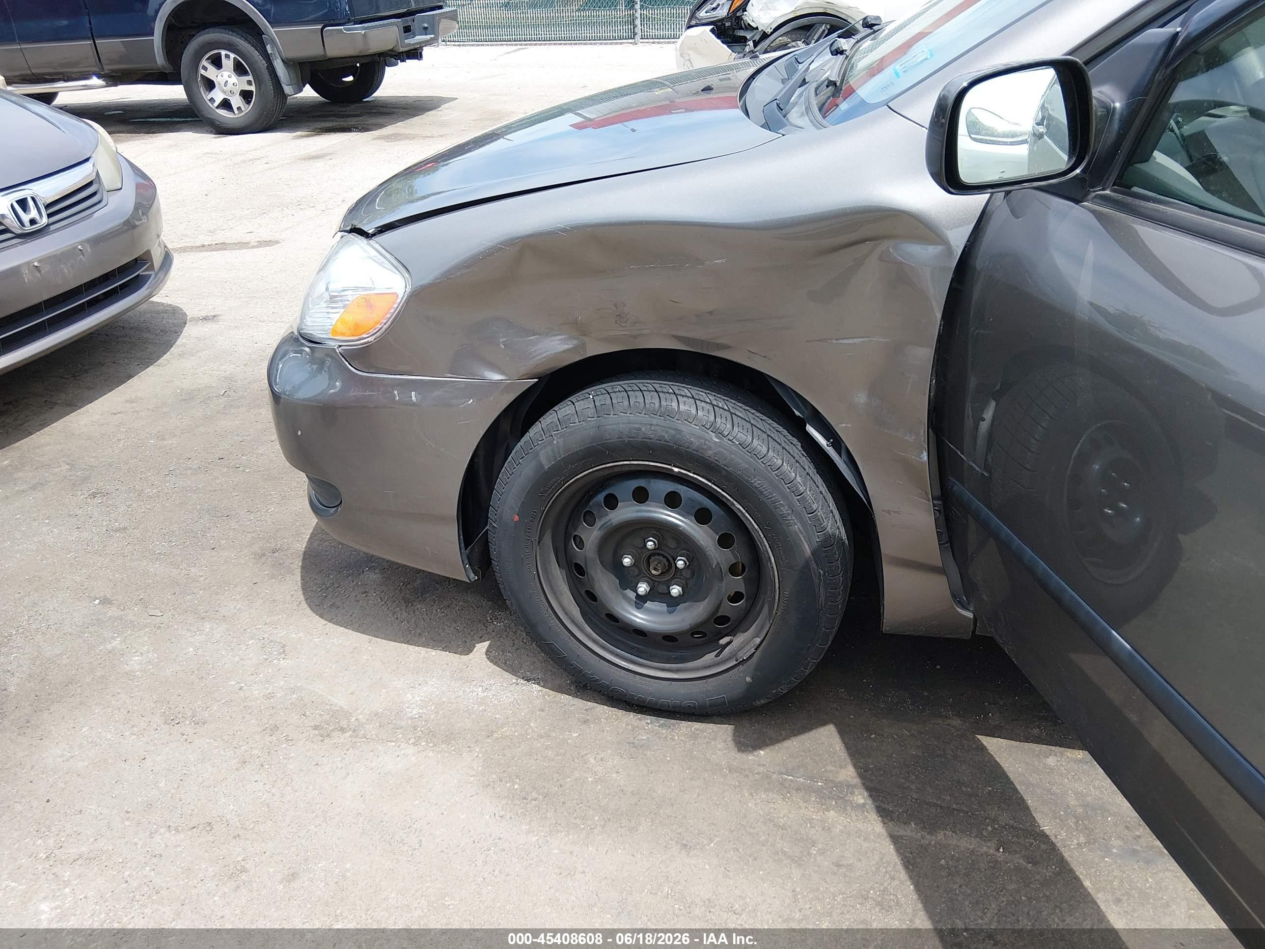 2007 Toyota Corolla Ce Pewter vin: 2T1BR32EX7C830820