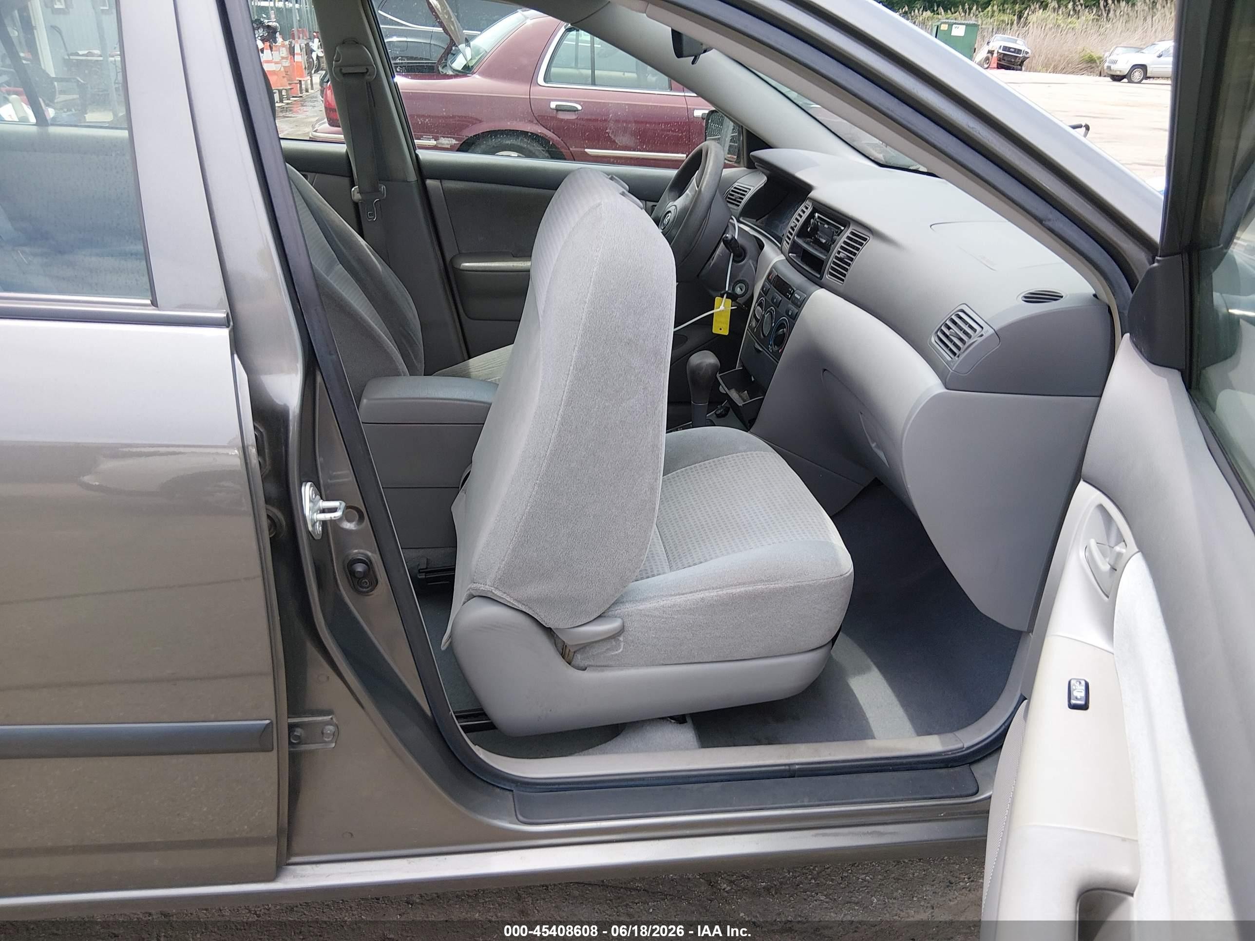2007 Toyota Corolla Ce Pewter vin: 2T1BR32EX7C830820