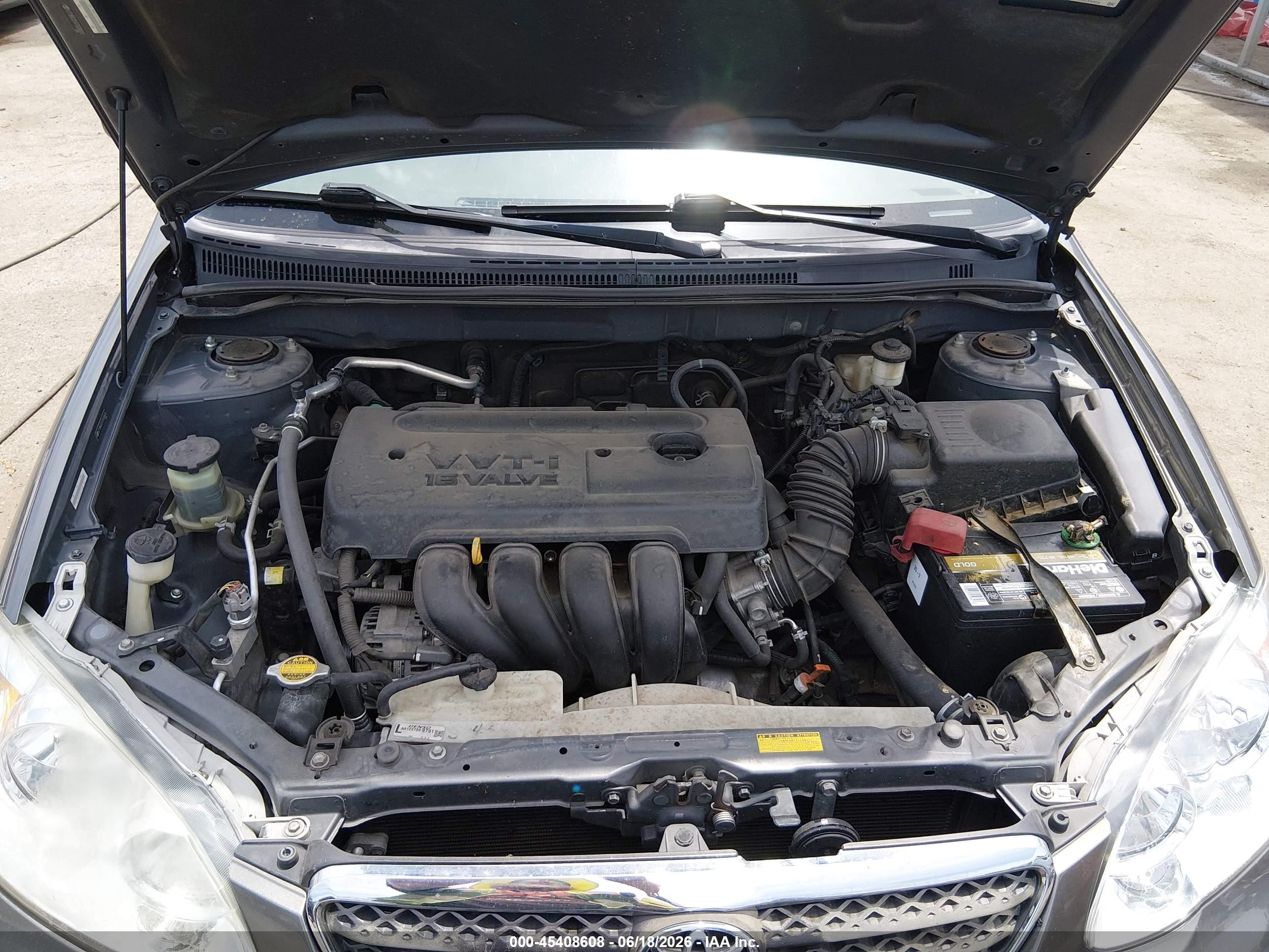 2007 Toyota Corolla Ce Pewter vin: 2T1BR32EX7C830820
