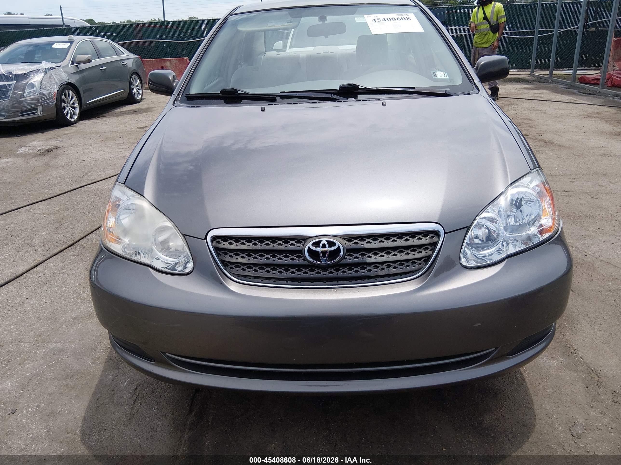 2007 Toyota Corolla Ce Pewter vin: 2T1BR32EX7C830820