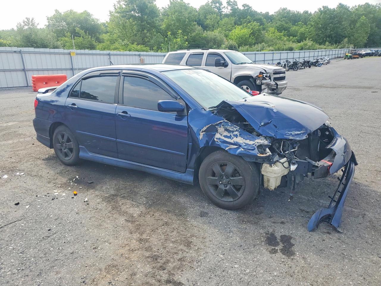 2007 Toyota Corolla S Blue vin: 2T1BR32EX7C831692