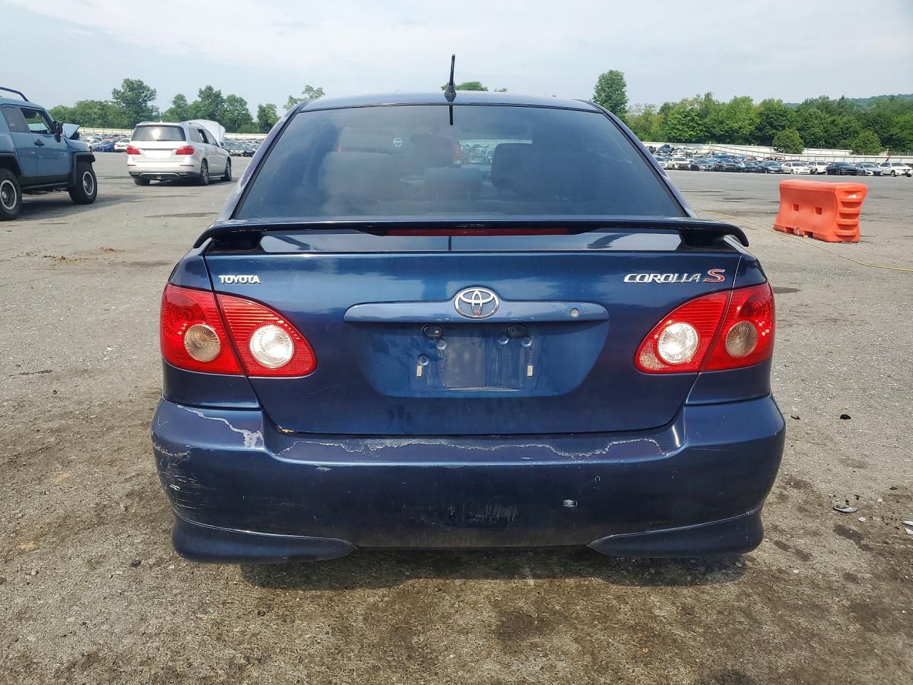 2007 Toyota Corolla S Blue vin: 2T1BR32EX7C831692