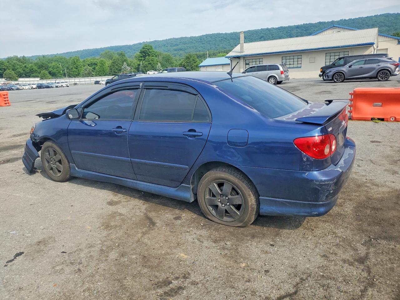 2007 Toyota Corolla S Blue vin: 2T1BR32EX7C831692