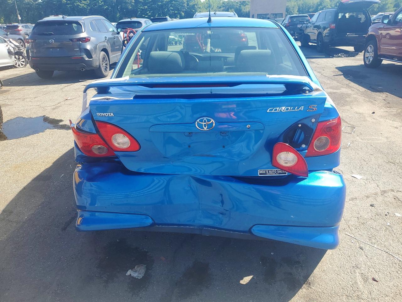 2007 Toyota Corolla S Blue vin: 2T1BR32EX7C846368