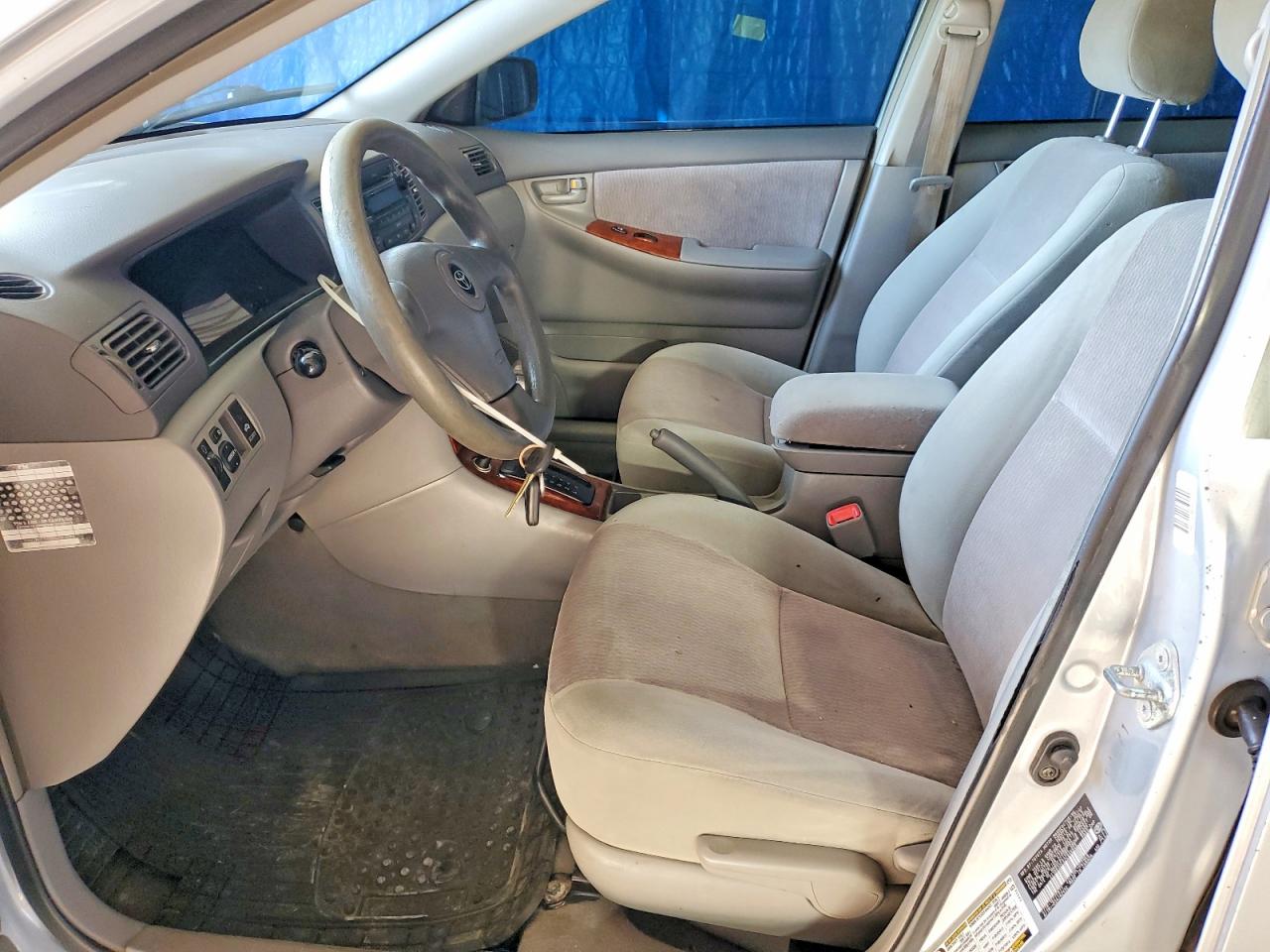 2007 Toyota Corolla Le Silver vin: 2T1BR32EX7C846855