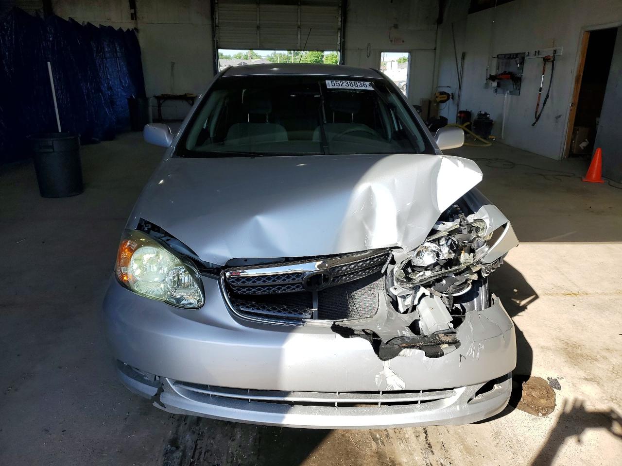 2007 Toyota Corolla Le Silver vin: 2T1BR32EX7C846855