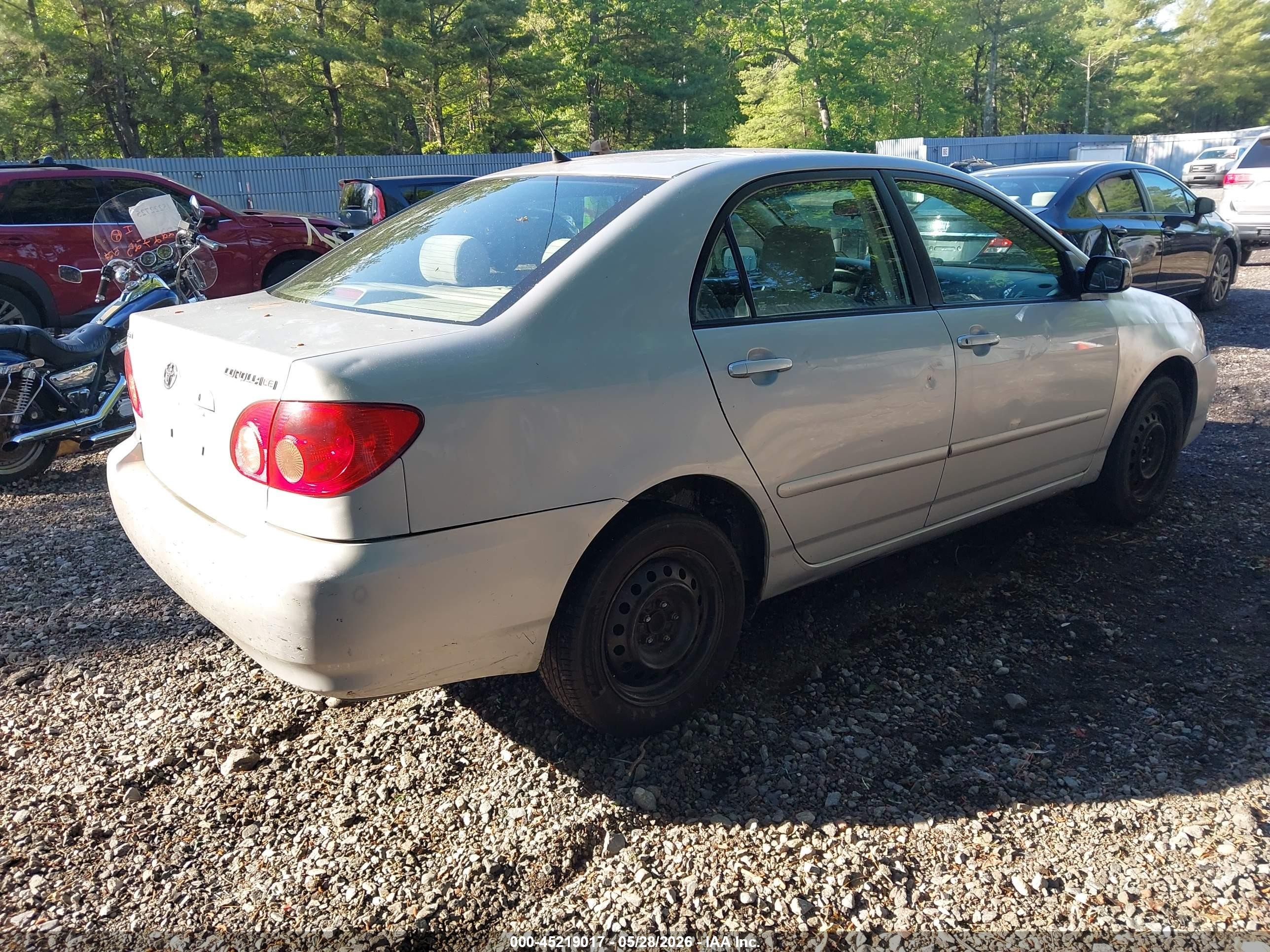 2008 Toyota Corolla Le Silver vin: 2T1BR32EX8C879095