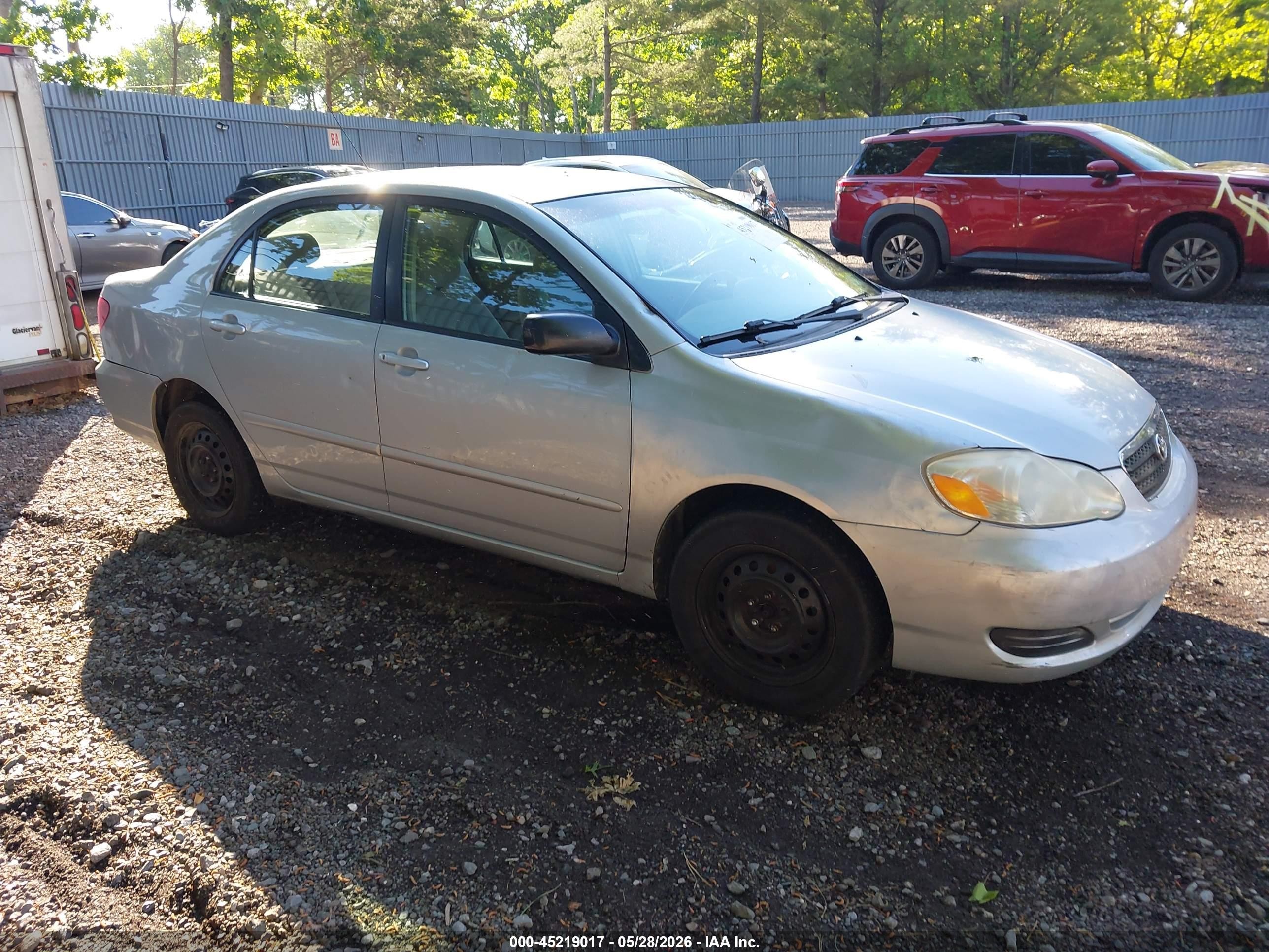 2008 Toyota Corolla Le Silver vin: 2T1BR32EX8C879095