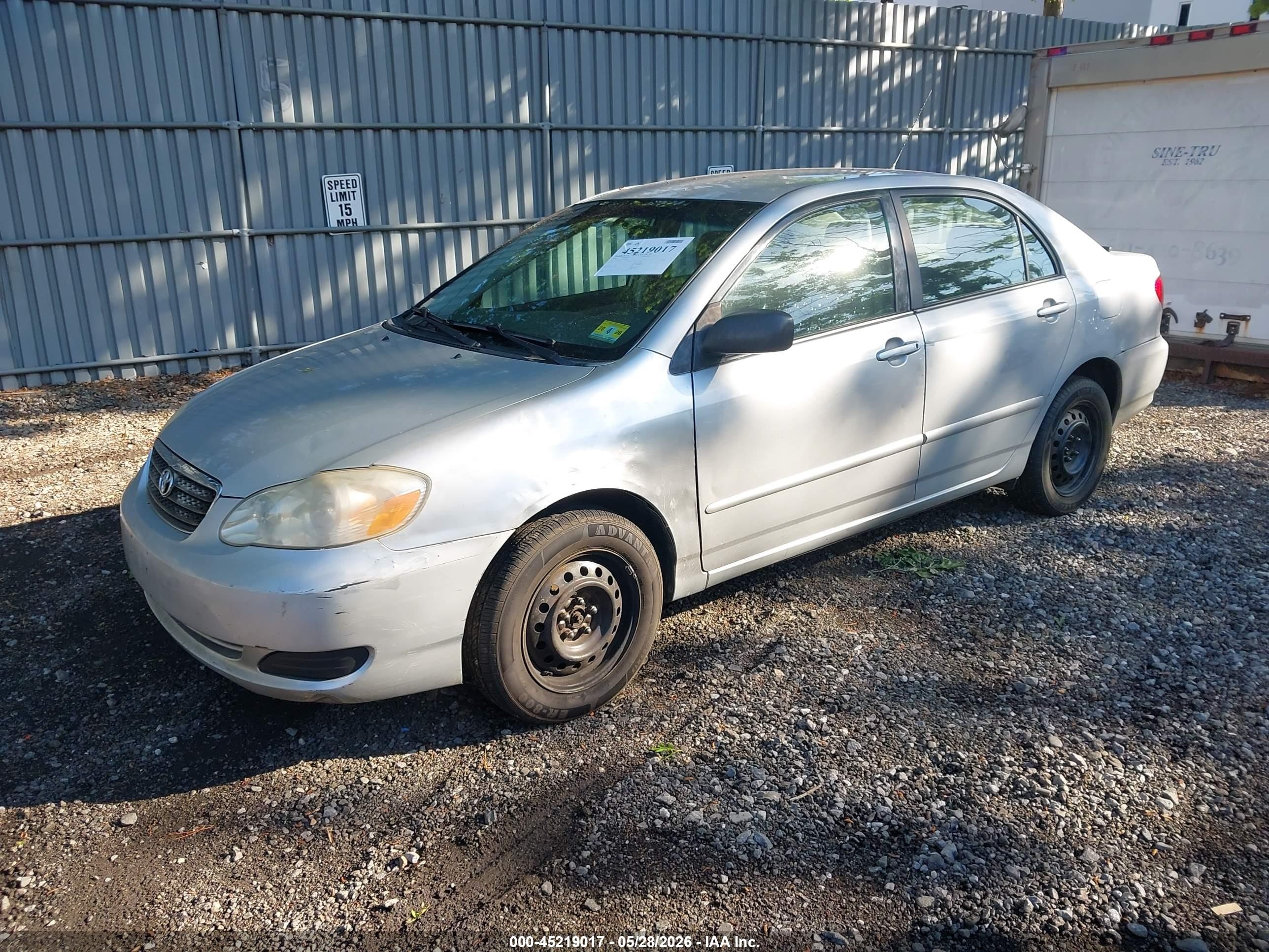 2008 Toyota Corolla Le Silver vin: 2T1BR32EX8C879095