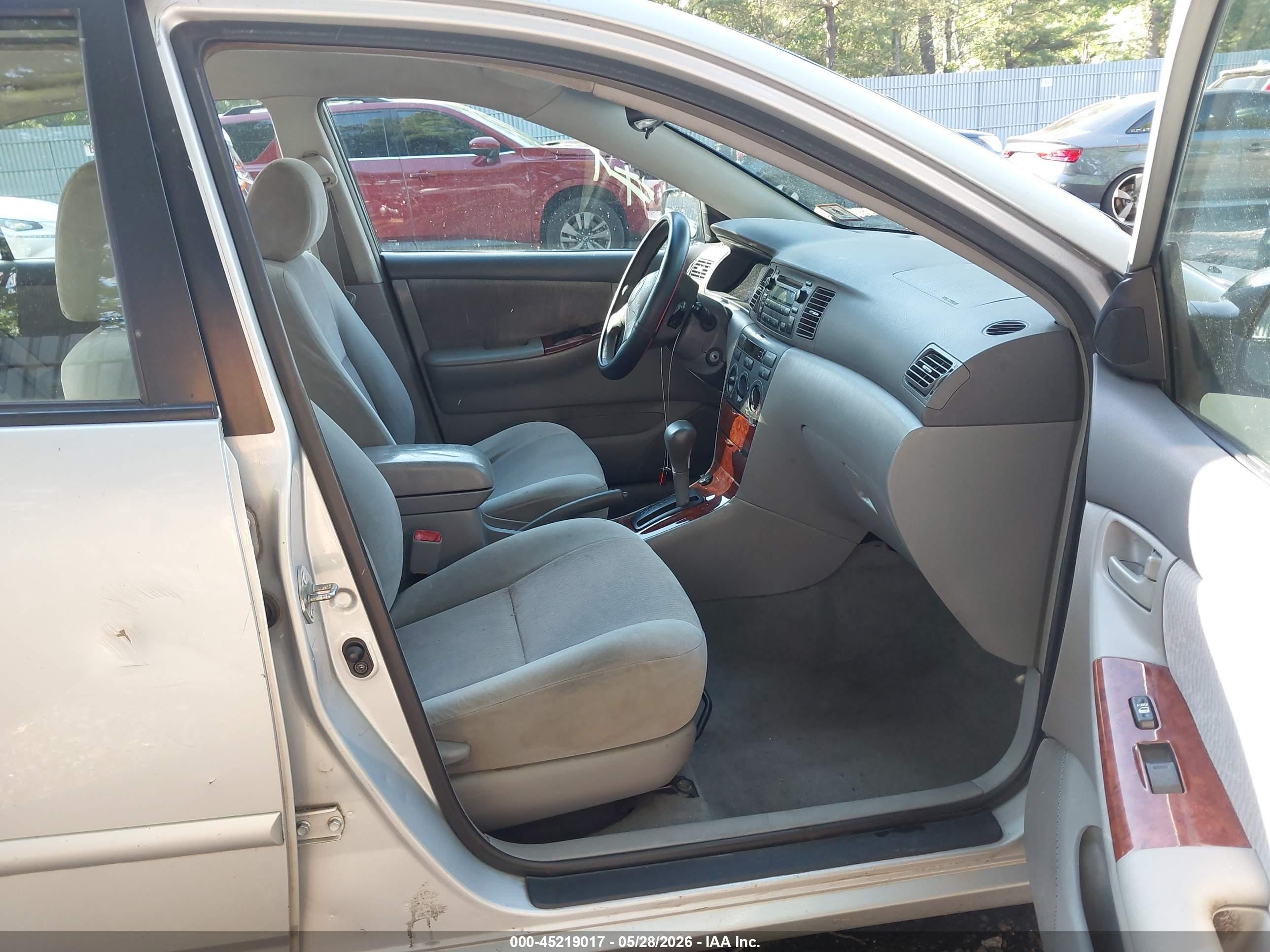 2008 Toyota Corolla Le Silver vin: 2T1BR32EX8C879095