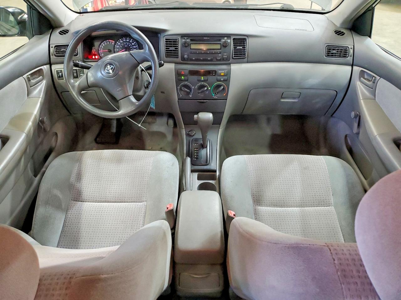 2008 Toyota Corolla Ce Gray vin: 2T1BR32EX8C890288
