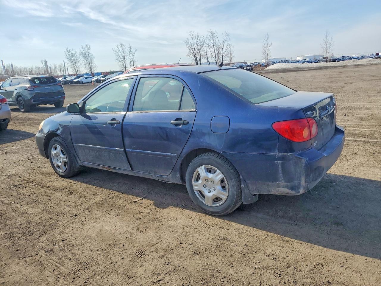 2008 Toyota Corolla Ce Blue vin: 2T1BR32EX8C899461