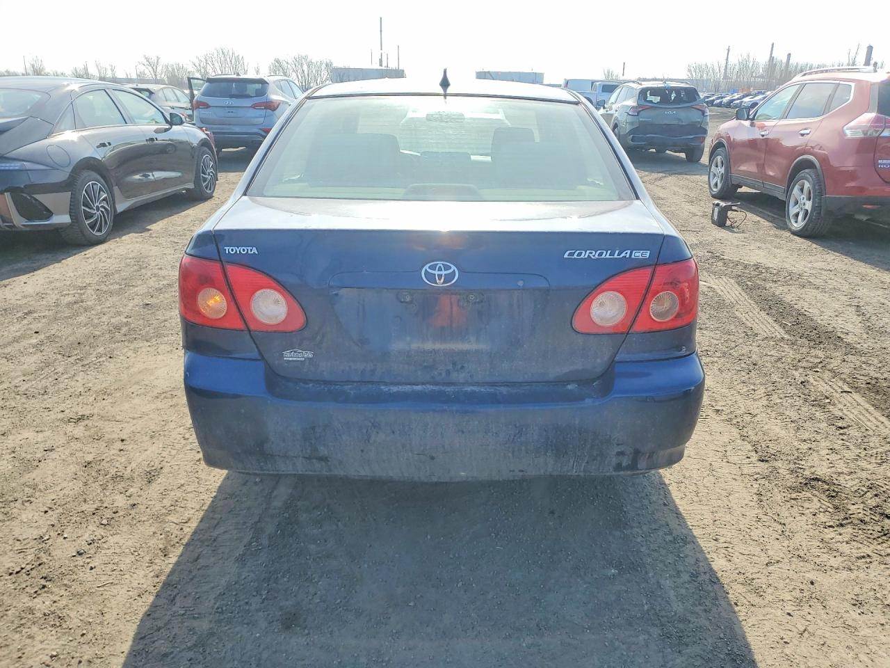 2008 Toyota Corolla Ce Blue vin: 2T1BR32EX8C899461